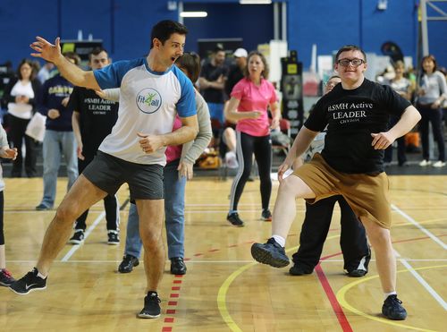 Young Adult attending Sports Day