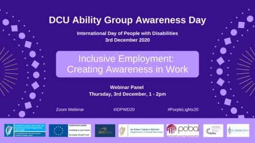 Employers (V3) DCU Ability Group Awareness Day 