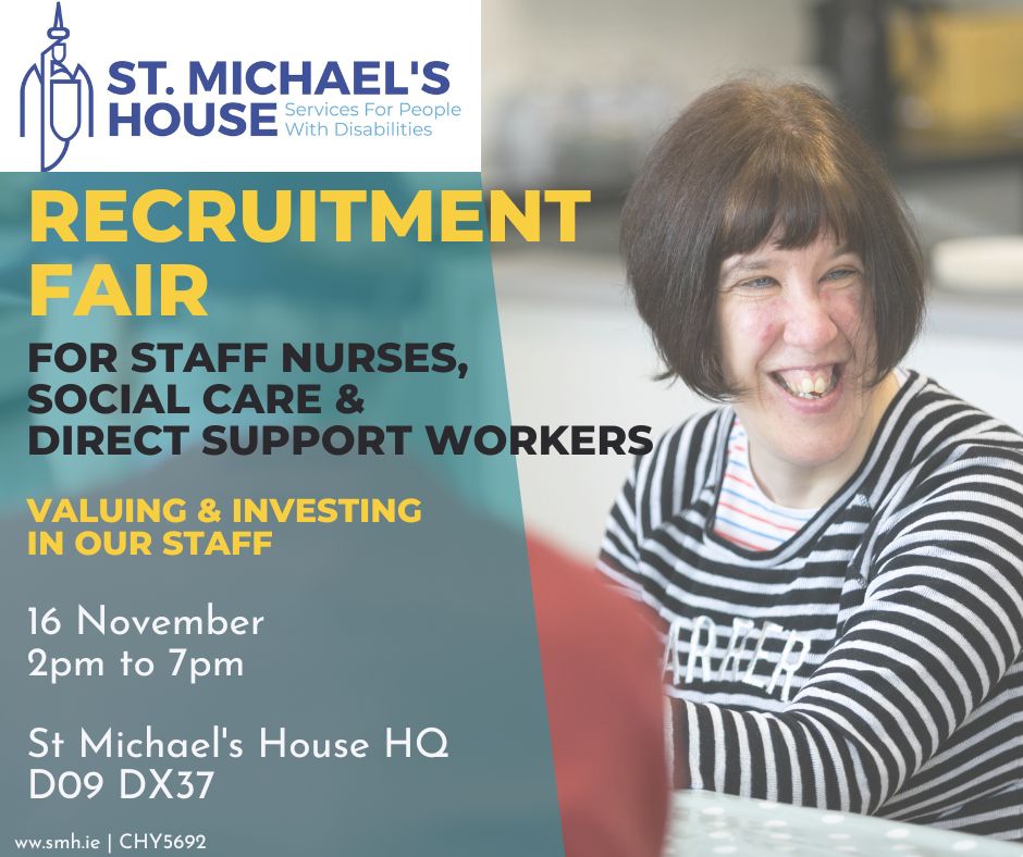 Calling all Staff Nurses, Social Care & Direct Support Workers SMH