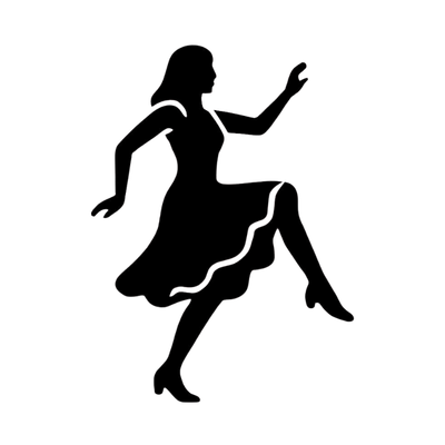 charleston dance transparent