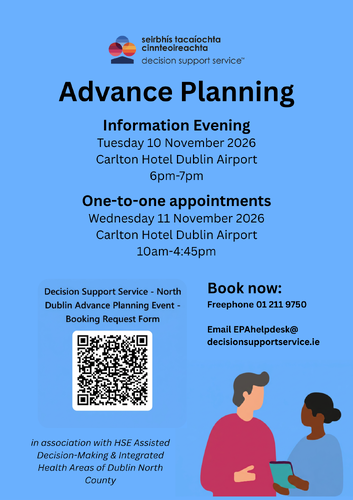 English DSS Roadshow Dublin North Poster