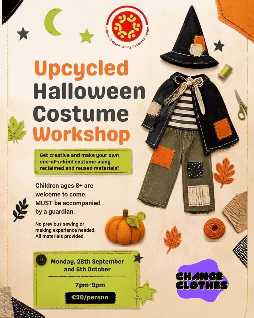 Upcycle Halloween Costume Workshop