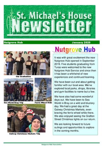 Nutgrove Hub Newsletter January 2020