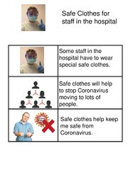 SMH staff in hospital wear safe clothes