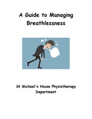 Physiotherapy Dept Managing Breathlessness 14.04.20