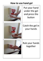 How to use hand gel - 17 April