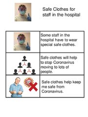SMH staff in hospital wear safe clothes - 17 April