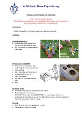 Physical Activity Games Ideas