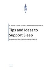 Tips and Ideas to support sleep during lockdown