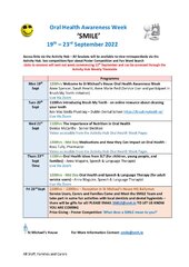 Oral Health Week - Poster All