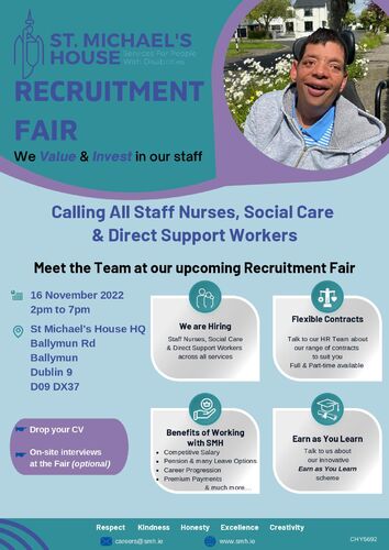 SMH Recruitment Fair Poster - November 2022