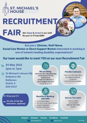 SMH Recruitment Fair - 24 May