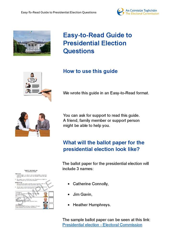 Presidential Election Questions - ETR