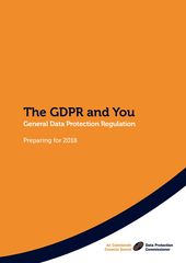 Publication cover - GDPR and You